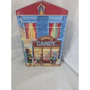 Hershey's Chocolate Vintage Embossed Tin Hershey's Village Series #1 Candy Store